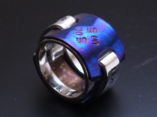 チタンとシルバーring